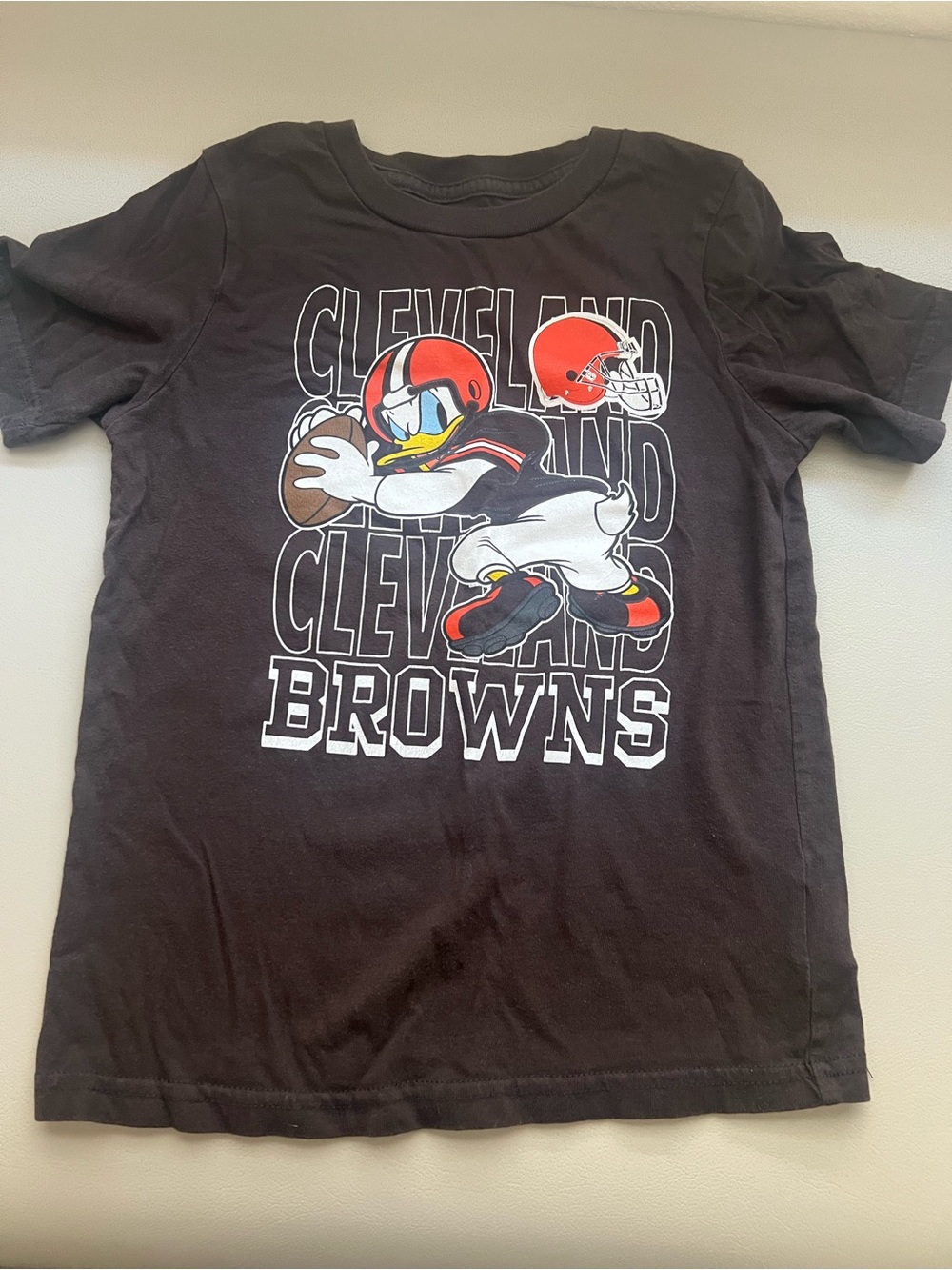 Cleveland Browns Kids Brown Graphic Tee
